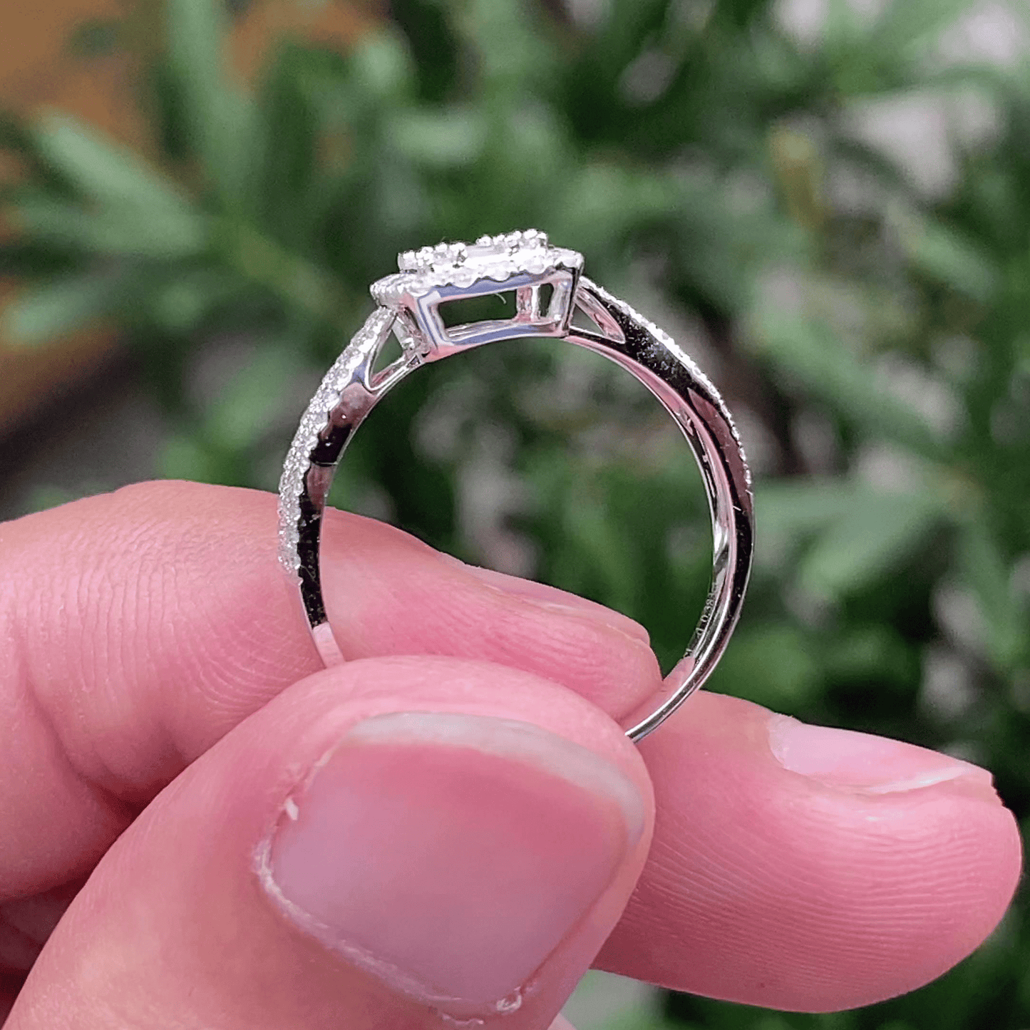 natural gemstone jewelry wholesale  natural diamond women jewelry solid 18k gold luxury wedding rings