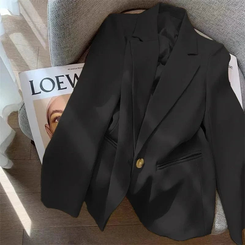New advanced Elegant suit Spot wholesale Korean Solid color Popular suit Fashionable Women's suit