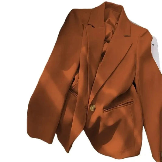 New advanced Elegant suit Spot wholesale Korean Solid color Popular suit Fashionable Women's suit