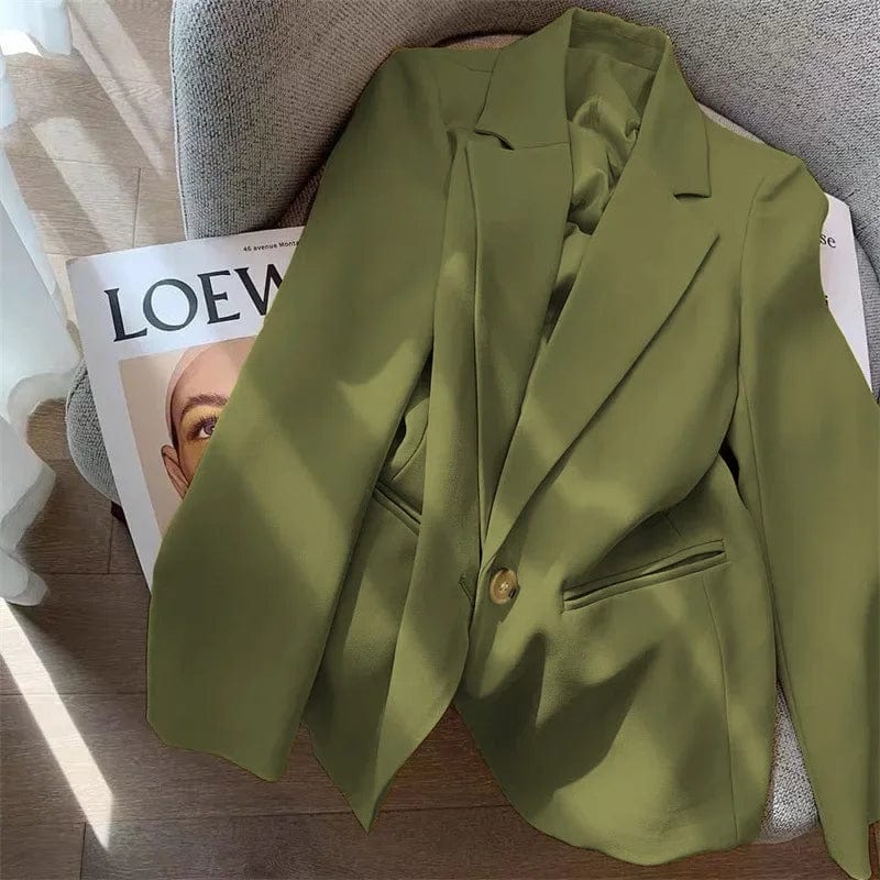 New advanced Elegant suit Spot wholesale Korean Solid color Popular suit Fashionable Women's suit