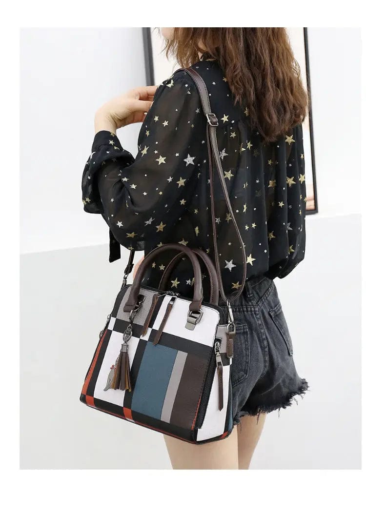 New Arrival Fashionable High Quality Handmade Exquisite Zipper Handbag Four Bags Per Set Cosmetic Practical Bags Set Fashion A02