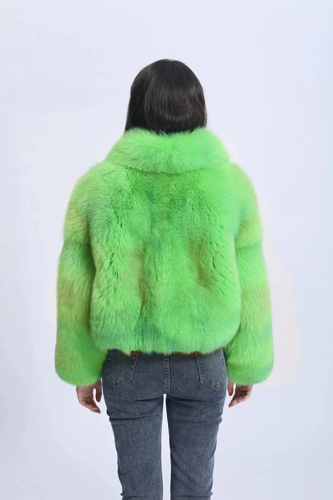 New Arrival Winter Low MOQ Thick Warm Real Fox Women Fur Coat