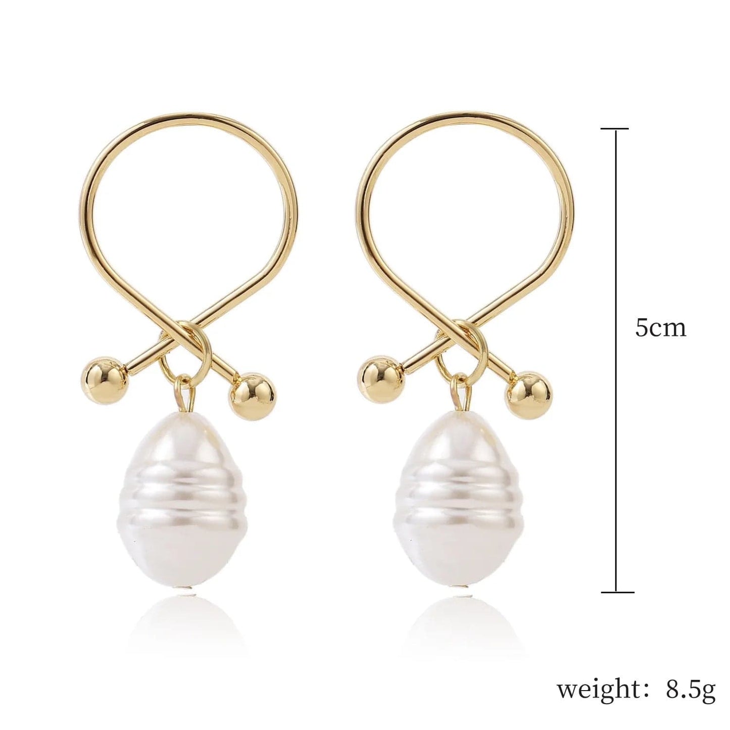 New Arrivals Hot Selling Fashion Luxury Vintage Court Style Baroque Pearl Female Wholesale Personality Creative Earrings