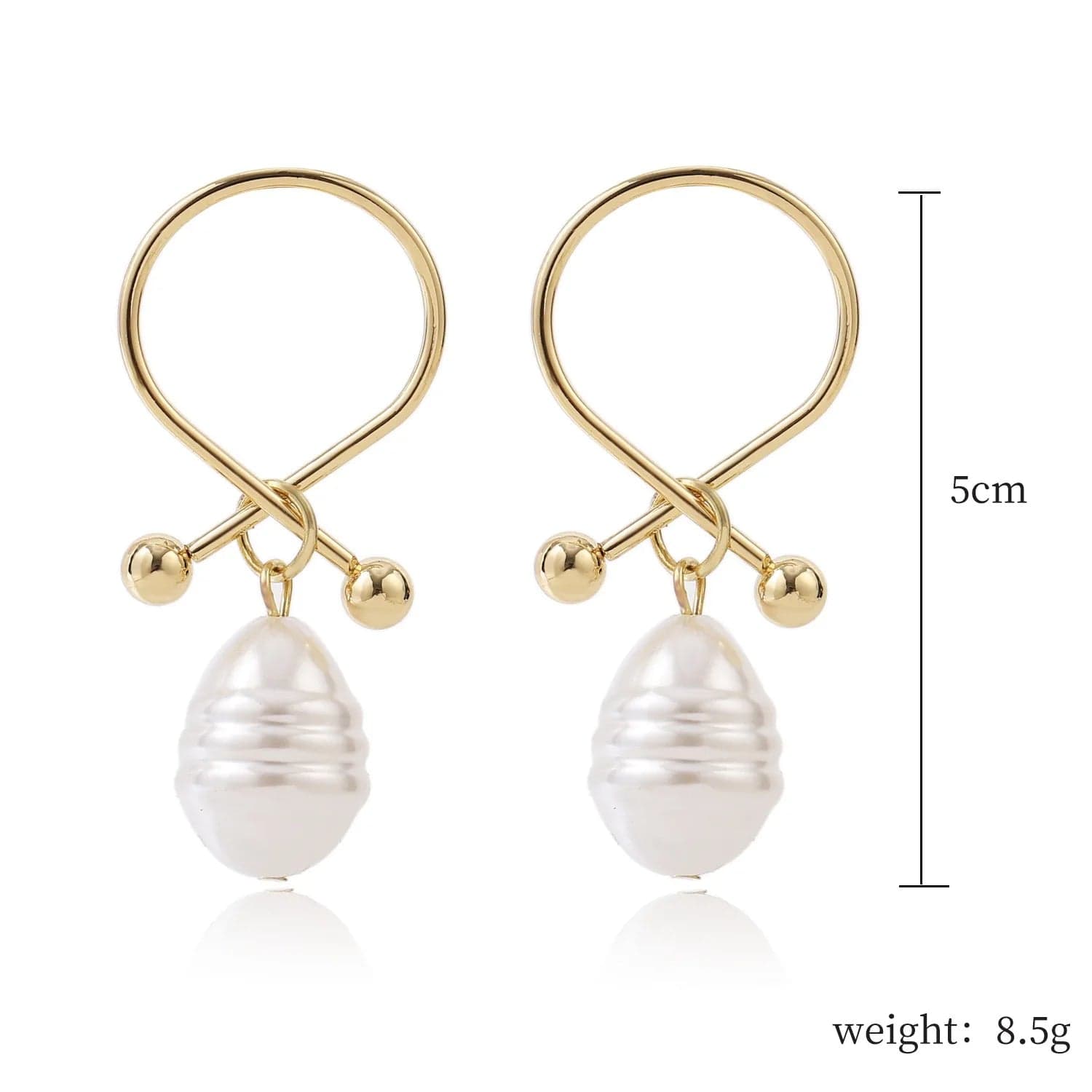 New Arrivals Hot Selling Fashion Luxury Vintage Court Style Baroque Pearl Female Wholesale Personality Creative Earrings