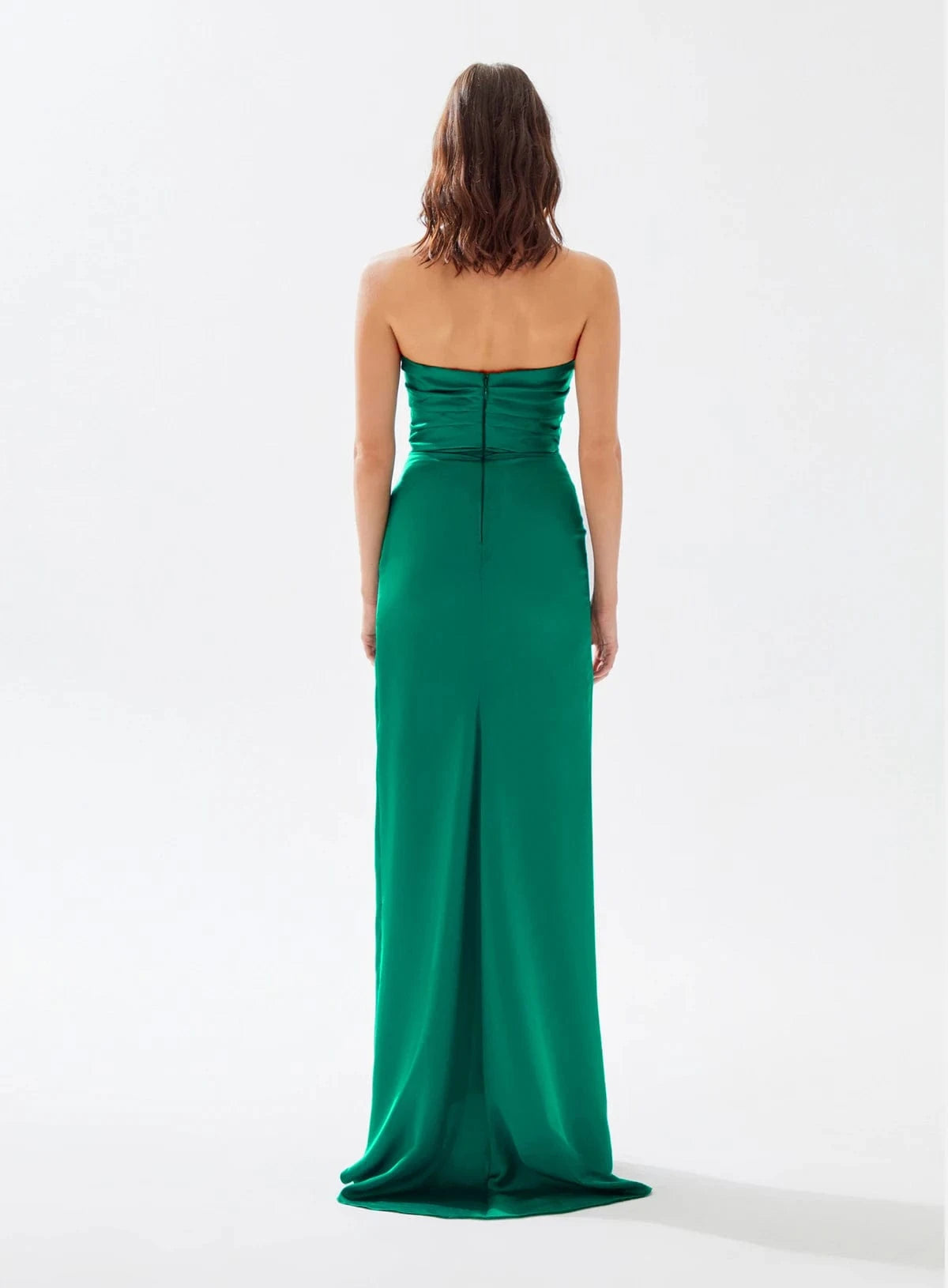 New Arrivals Women's Green Robe Femme Elegant Long Dress Party Club Prom Evening Dresses