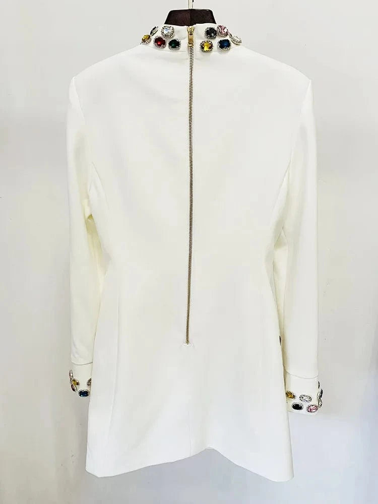 New Arrivals Women's Long Sleeve Beading Casual Dresses Bodycon Party Dress