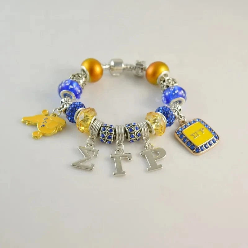 New Custom Sigma Gamma Rho Sorority Bracelet