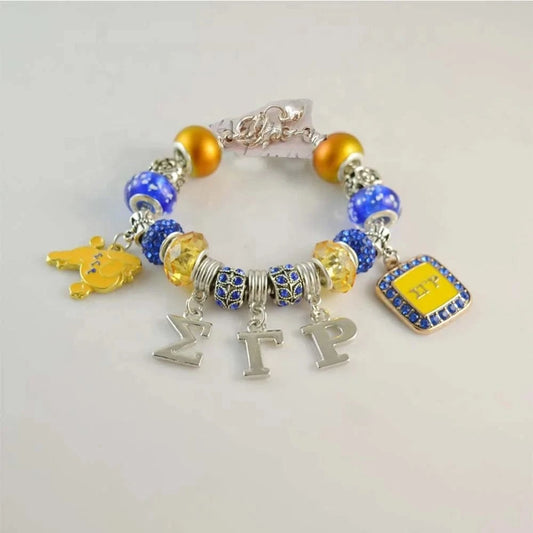 New Custom Sigma Gamma Rho Sorority Bracelet