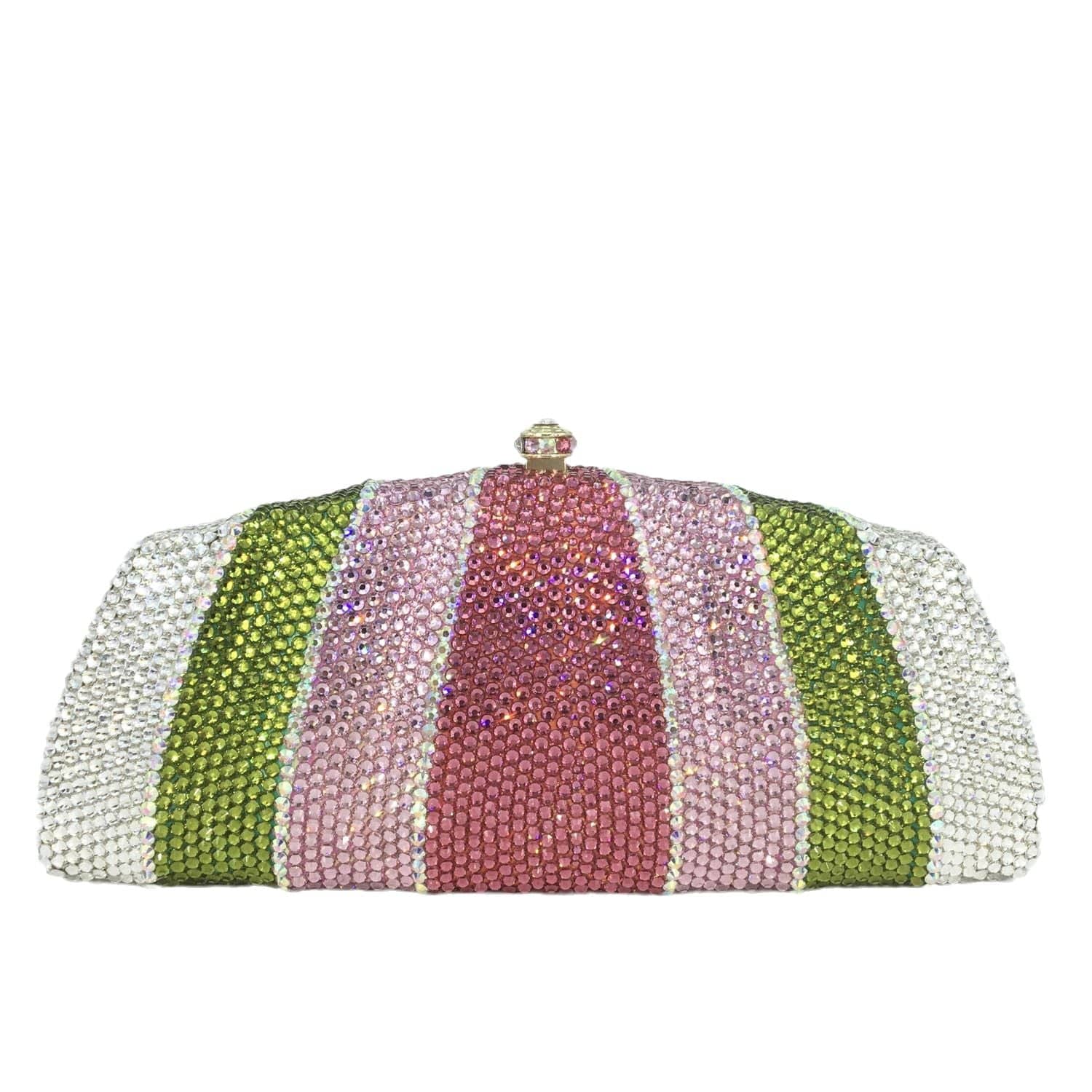 New Design Bling Crystal Rhinestone Ladies Clutch Bag  Evening Bag Wholesales Metal Clutch Purse Clutch Bags
