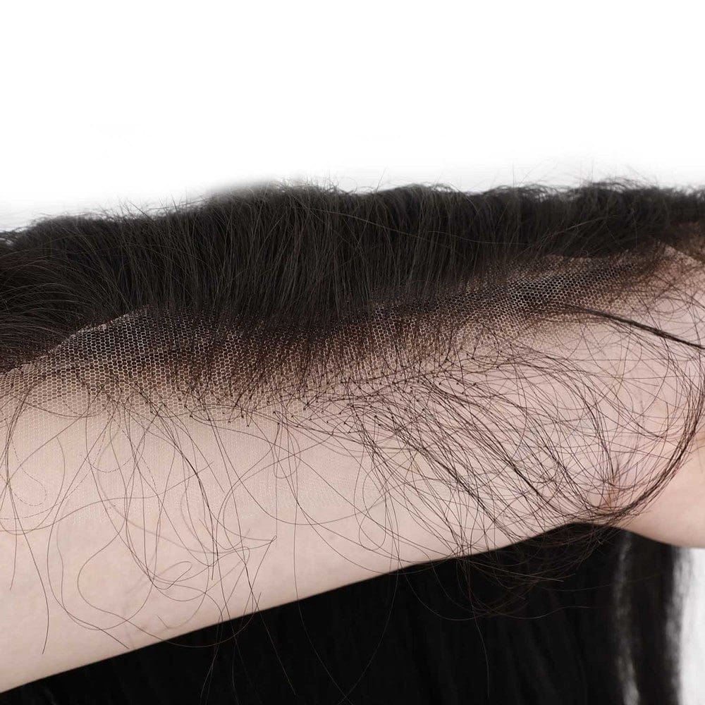 New Design super thin Transparent Swiss HD Lace Frontal cuticle aligned lace frontal wig