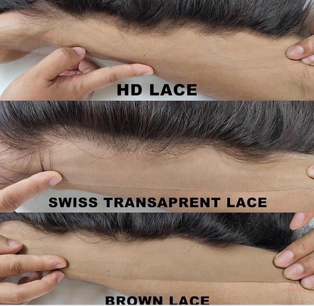 New Design super thin Transparent Swiss HD Lace Frontal cuticle aligned lace frontal wig