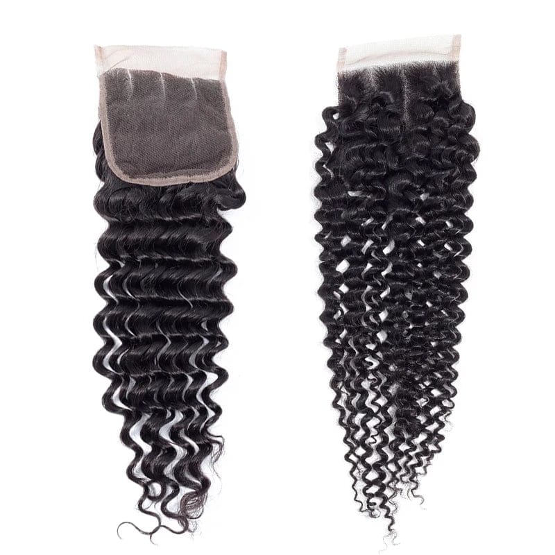 New Design Wholesale Human Hair Frontal Hair Closure Transparent 4X4 13X4 Raw Indian Mink Brazilian Hair Bundles Natural Black