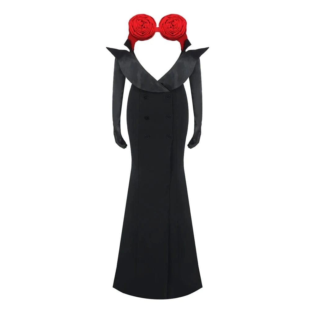 New Fashion Black Flower Off Shoulder Sexy Party Prom Dress Bodycon Cocktail Dresses