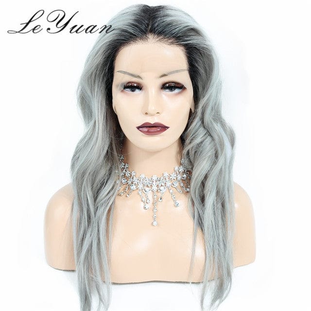 New fashion light ash  human hair wig,cheap price walmart lace wig