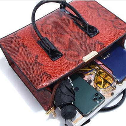 New Fashion Luxury Handbags 3 PCS Set Women Composite Bags Handbag Female Clutch Bag Purse and Handbag Set