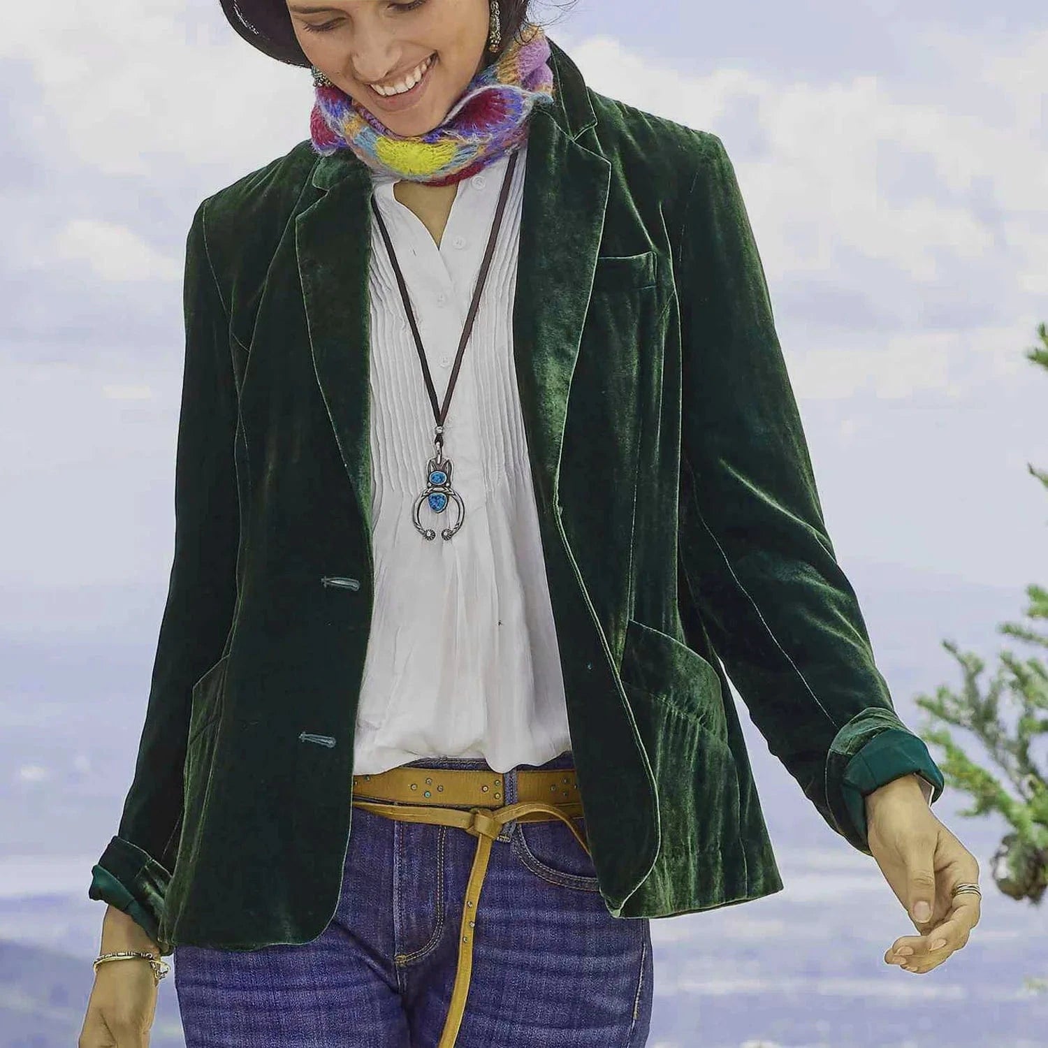 New Fashion Women  Long Sleeve Lapel Neck Slim Fit Canary Solid Color Spring Autumn Winter Short Coat  Daily Casual Suit Top