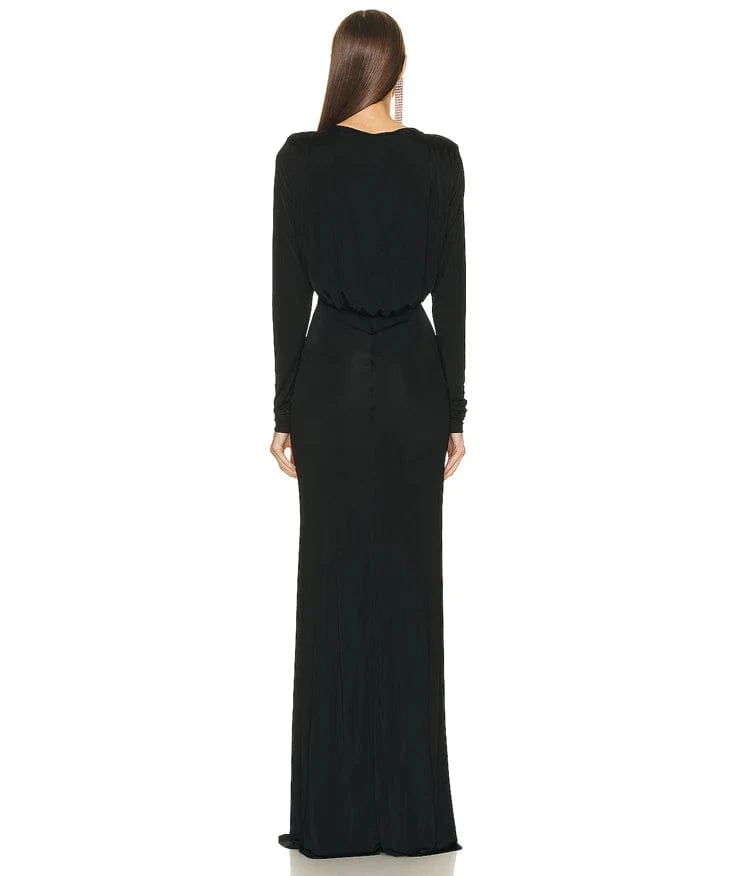 New Fashion Women's Elegant Hollow Out Cross Maxi Dress Party Club Prom Dresses