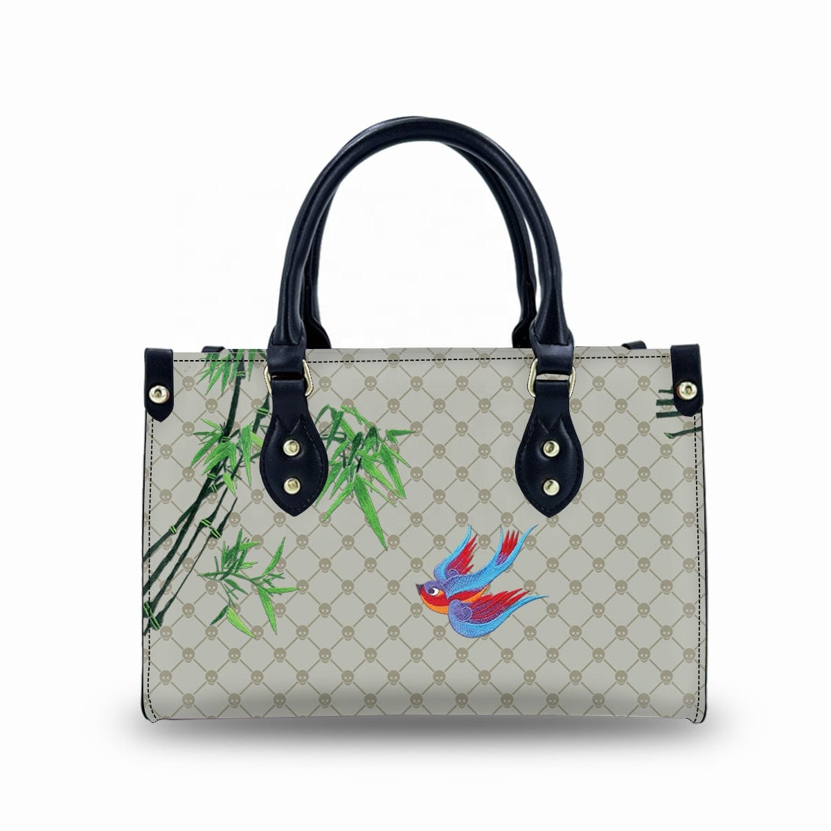 New Leaf Pattern Minimalist Handbags Sling Tote Messenger Bag Lightweight Waterproof Luxury Handbags For Women