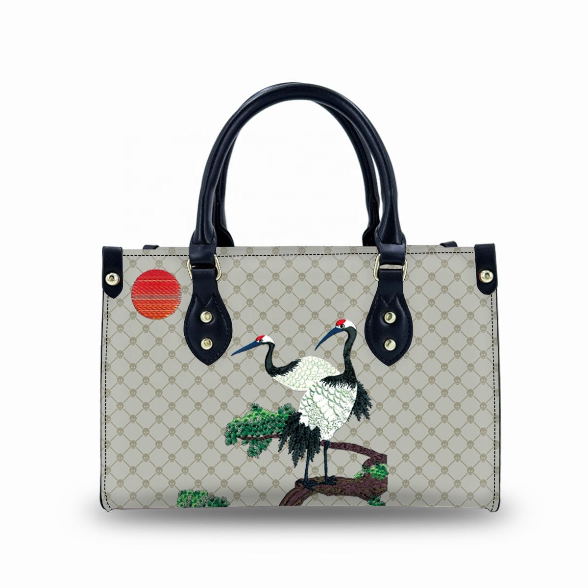 New Leaf Pattern Minimalist Handbags Sling Tote Messenger Bag Lightweight Waterproof Luxury Handbags For Women