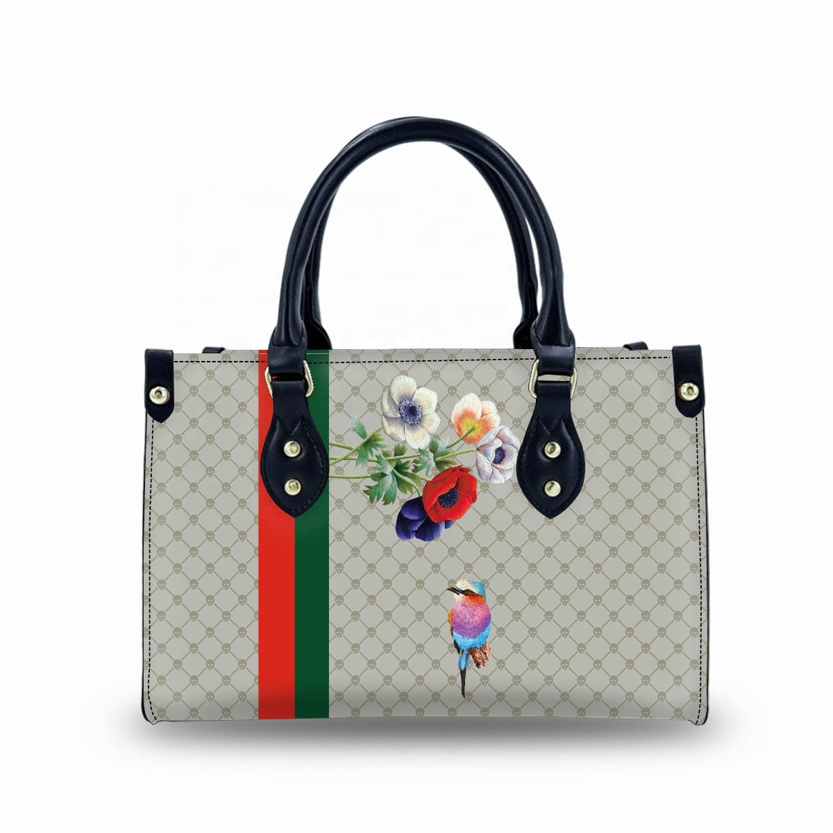 New Leaf Pattern Minimalist Handbags Sling Tote Messenger Bag Lightweight Waterproof Luxury Handbags For Women