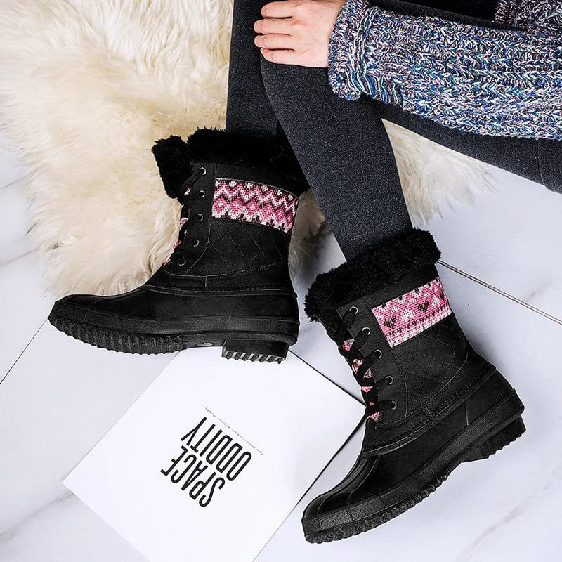 New models wholesale high quality fur waterproof shoe boot women hunting long boots for ladies pointed thigh high boots brand
