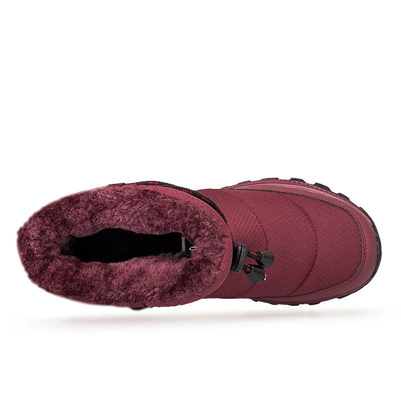 New models wholesale high quality women wellington boots fur waterproof elastic slip-on shoes big size 47# brand USA hot 2023