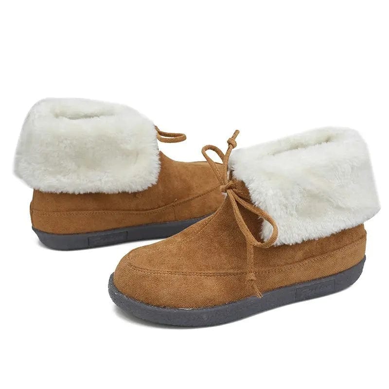 New models winter wholesale big sizes cowgirl boots suede leather high top foldable women loafers luxury casual shoe brand logo