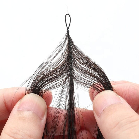NEW product hot sell in korea/Malaysia/israel/germany 100% human invisible big circle Feather hair extensions