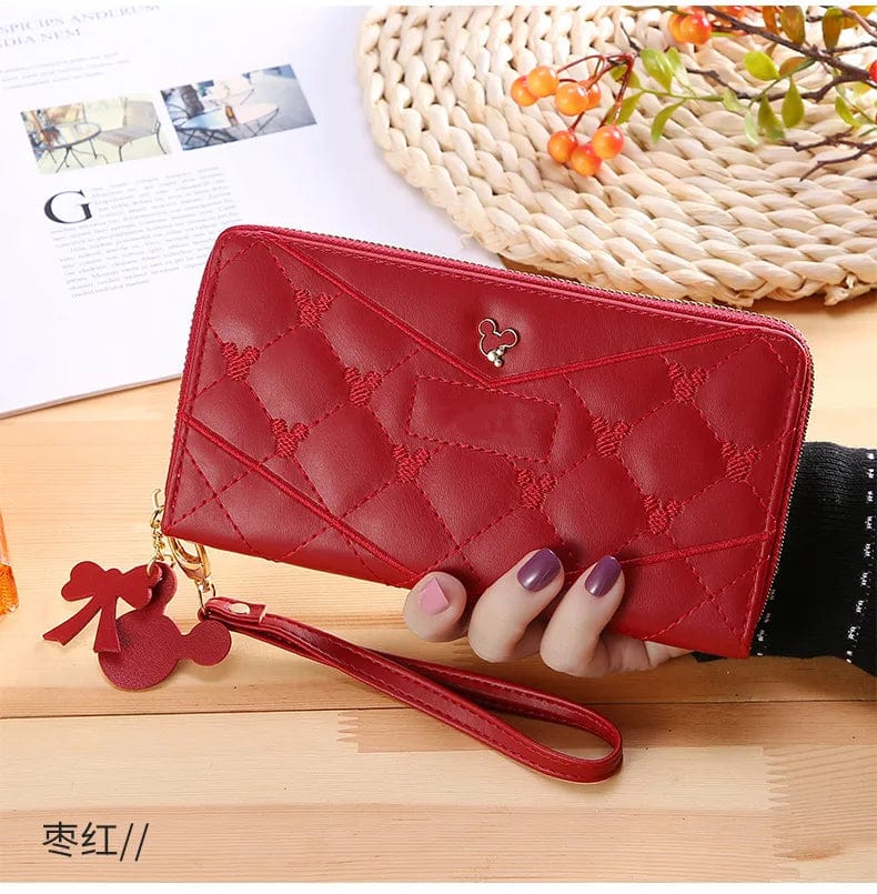 New Purse Embroidery Ladies Wallet Coin Purse Large Capacity Zipper Luxury Wallets For Ladies