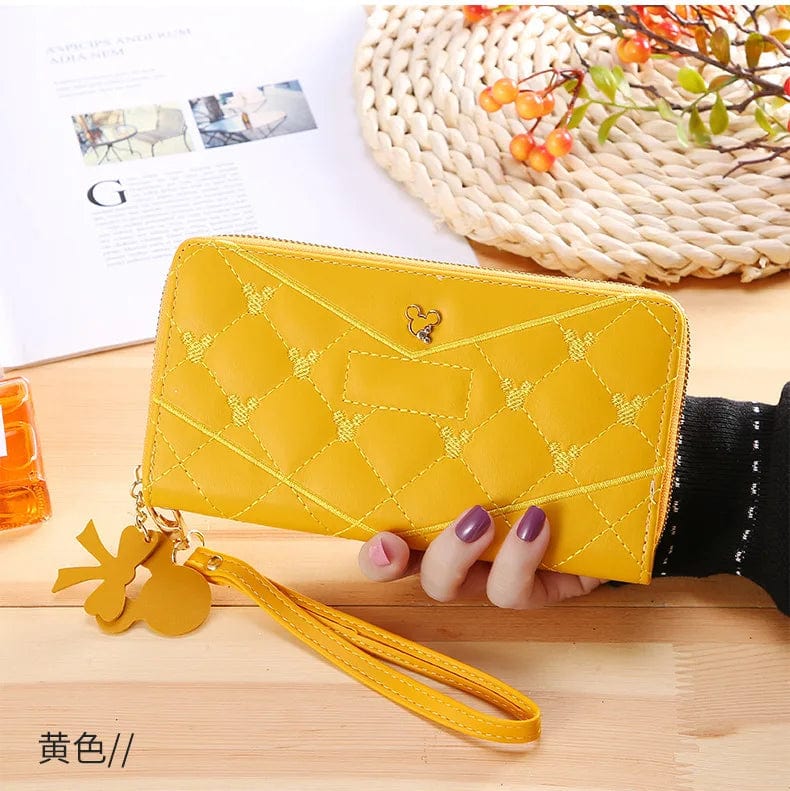 New Purse Embroidery Ladies Wallet Coin Purse Large Capacity Zipper Luxury Wallets For Ladies
