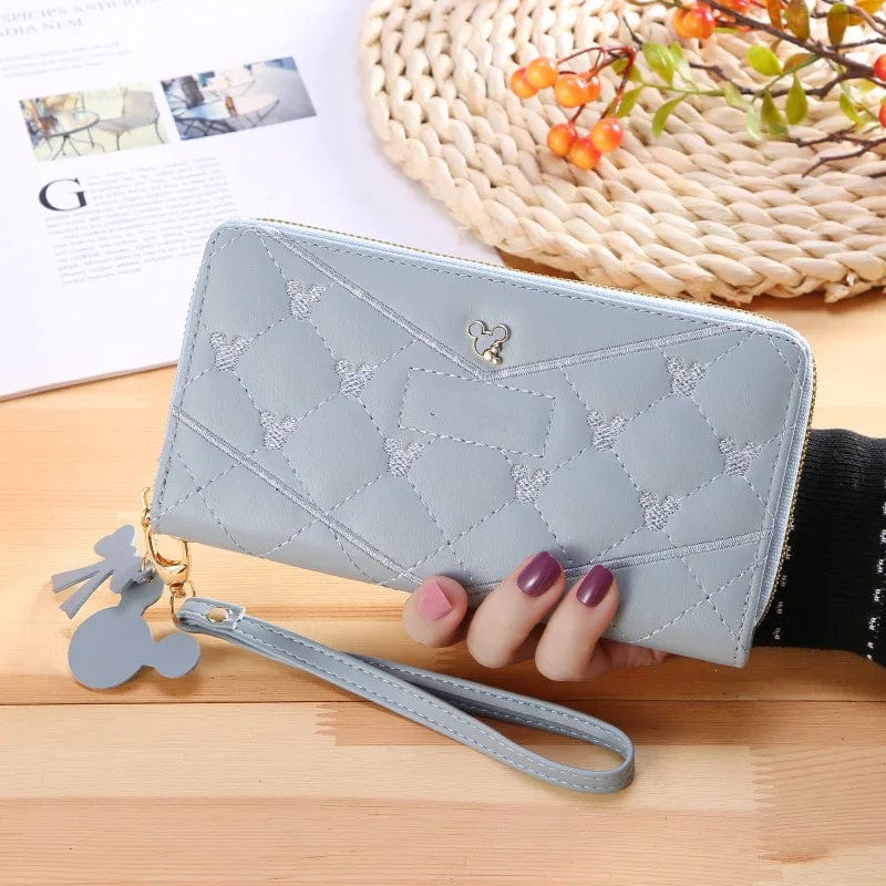 New Purse Embroidery Ladies Wallet Coin Purse Large Capacity Zipper Luxury Wallets For Ladies