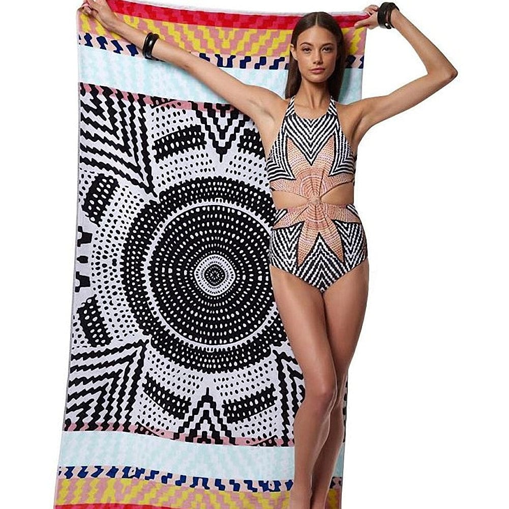 New solid color bikini chiffon digital print sexy swimsuit hot style one piece swimwear