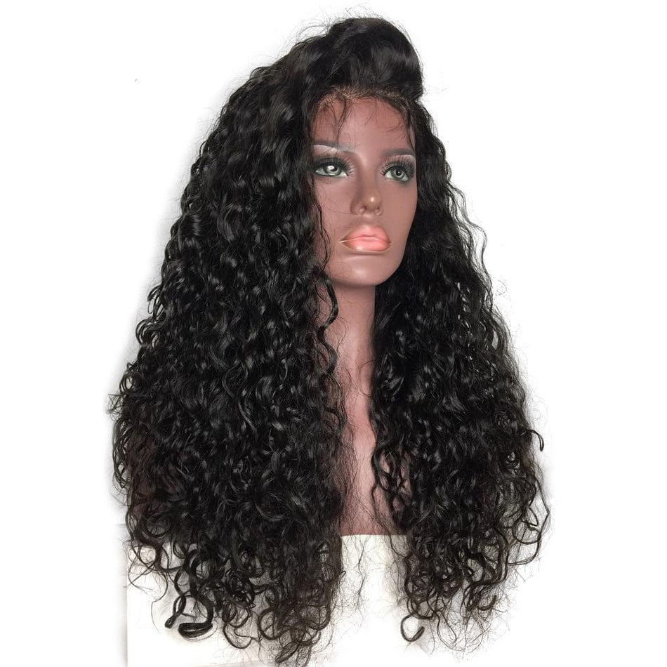New stock can beauty lace front wigs in miami,wholesale weaves and wigs,100% curly wigs human hair lace for bald black women