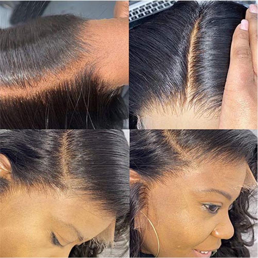 New Style Human Hair Lace Wigs Vendors Wholesale Cheap Brazilian Raw Virgin Hair 13X4 Swiss Lace Frontal Wigs For Black Women