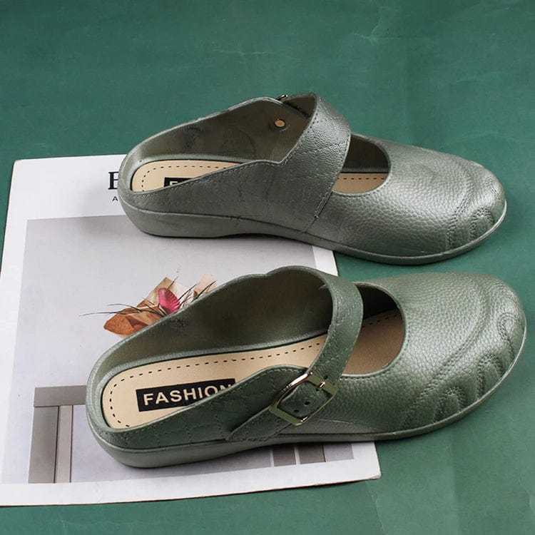 New Style Sandals Light Weight PVC Women's Low Heel Sandals Flat Shoes Women Slippers