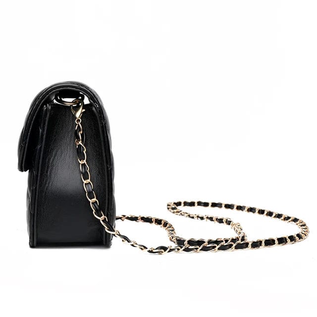 New style small fragrance women's bag all-match rhombus chain embroidery thread one shoulder messenger small square bag mini bag