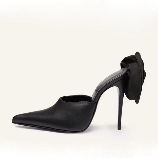 New Styles 2023 Pointy Pearl Flower Sandals Summer Heels Party Wedding Sexy Shoes Designer Slippers For Women