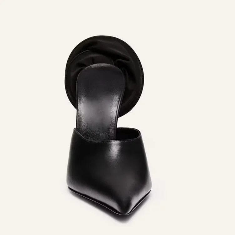 New Styles 2023 Pointy Pearl Flower Sandals Summer Heels Party Wedding Sexy Shoes Designer Slippers For Women