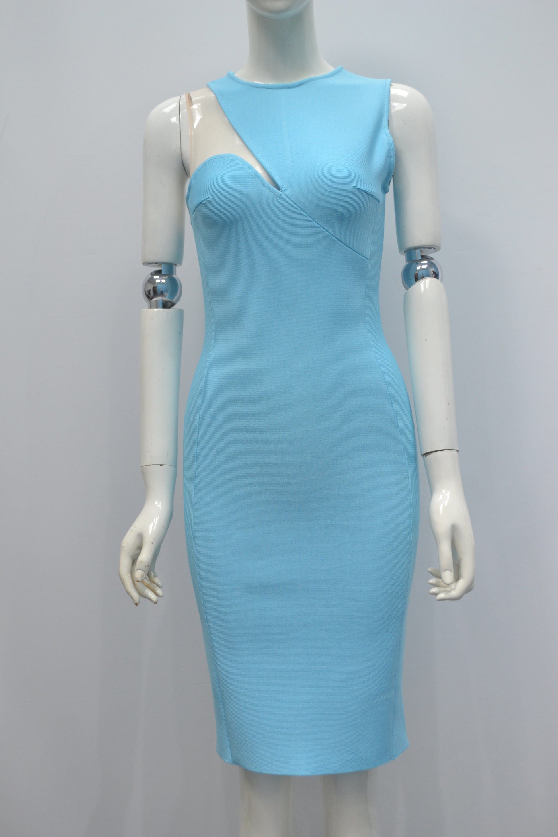 New Trend Ladies Black Bodycon Women Clothing Summer Sleeveless Bandage Knitting Stylish Sexy Dress Casual Dresses