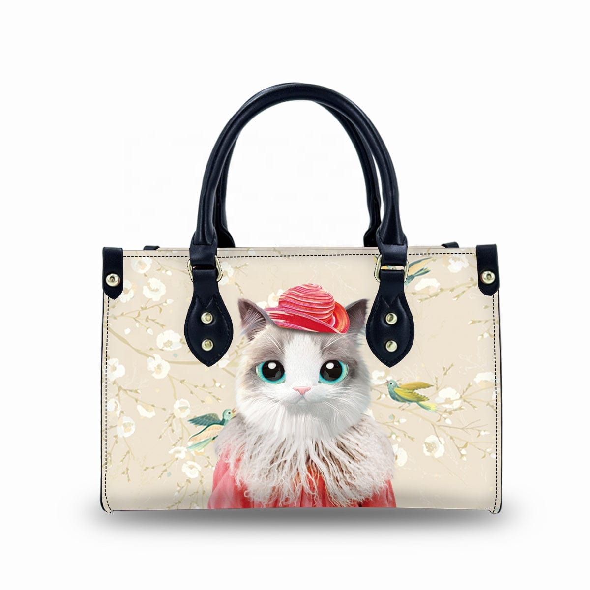 New Wholesale Handbags Woman Wholesale China Large Capacity Tote Bag Hard Bottom Custom Tote Bag Printing