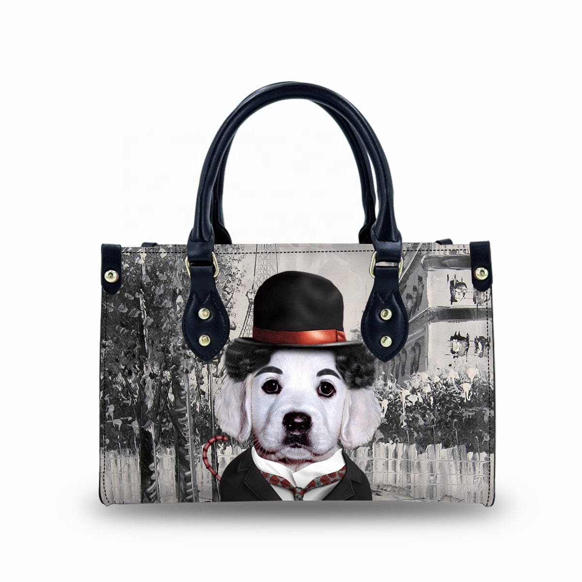 New Wholesale Handbags Woman Wholesale China Large Capacity Tote Bag Hard Bottom Custom Tote Bag Printing