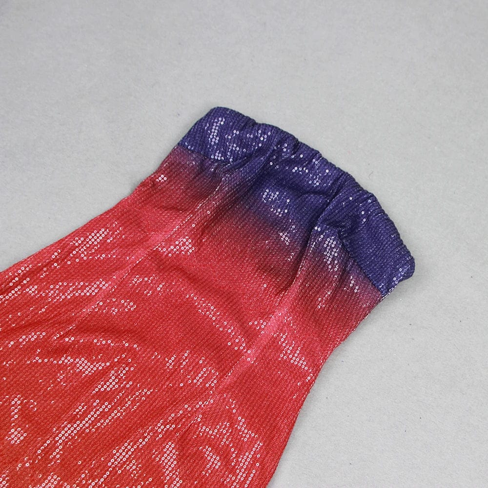 New Women's Elegant Candy Color Off Shoulder Strapless Dress Party Casual Dresses