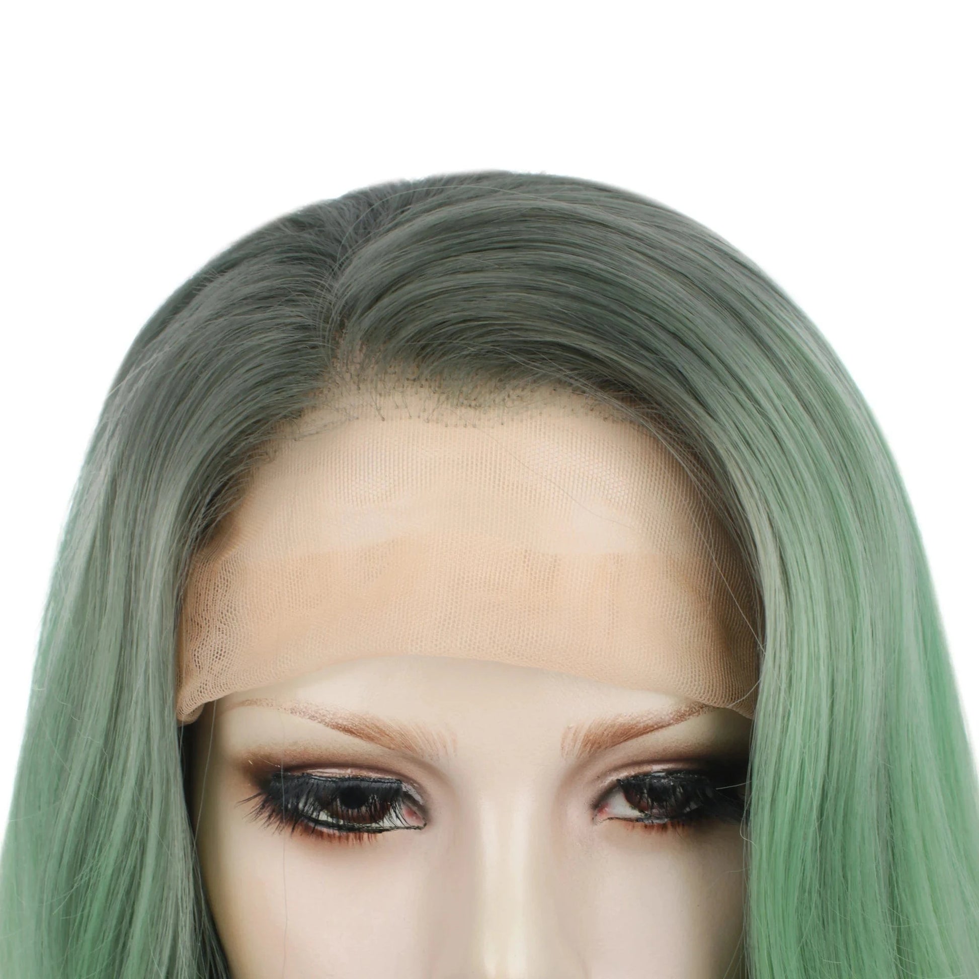 NH8-2108-02-GL Wholesale Heat Resistant Long waves ombre  Futura Matte Fiber Cosplay Luxury Synthetic Lace Front Wig For Women Drag Wigs