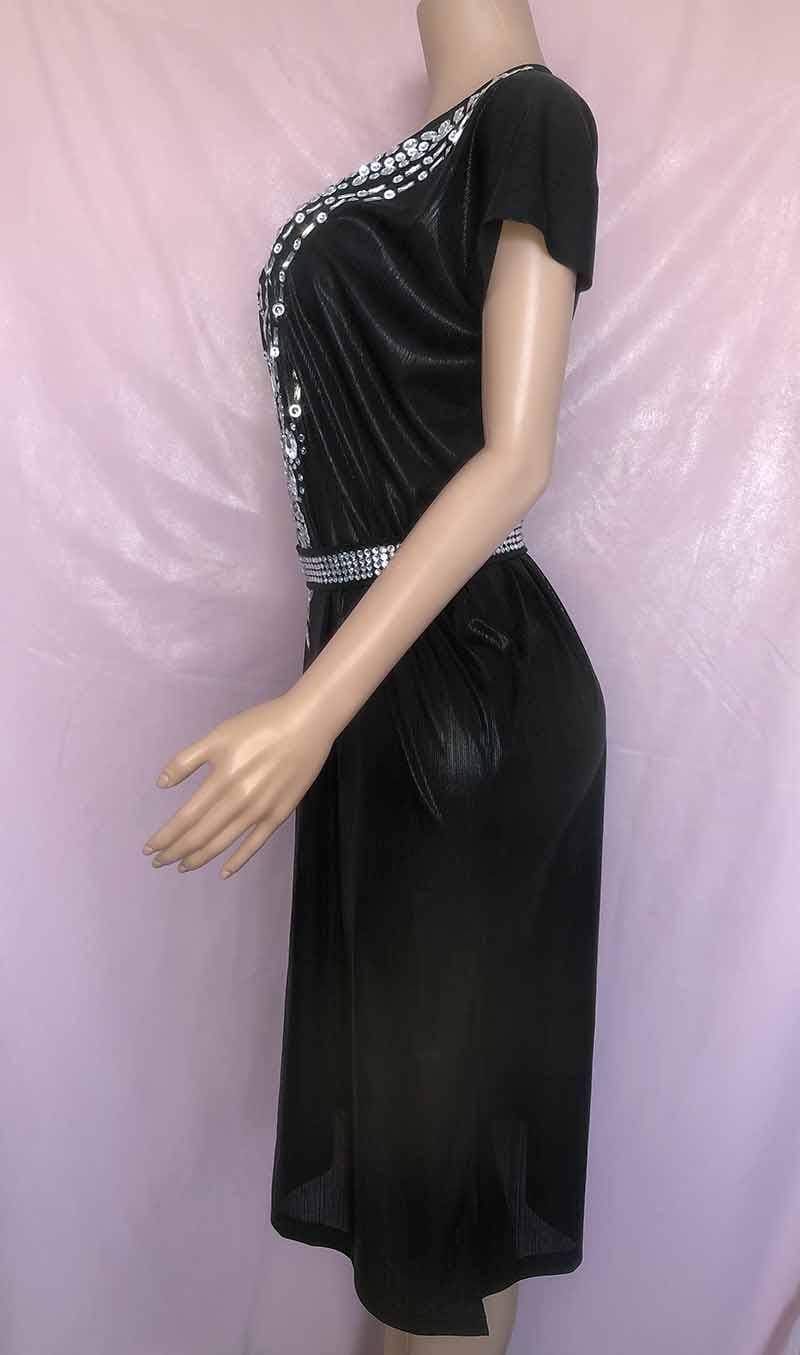 NOVANCE evening dresses 2023 sparkling diamonds black vintage dress sexy gowns for evening party homecoming prom cocktail feast