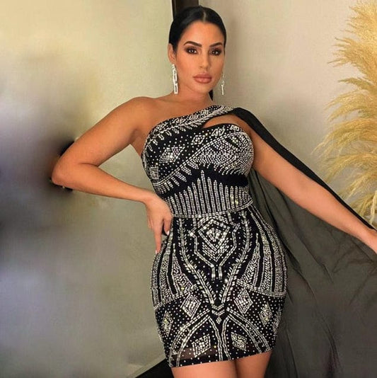 NOVANCE summer dress sexy sleeveless mini sparkling diamonds womens dresses elegant short club dresses for evening party