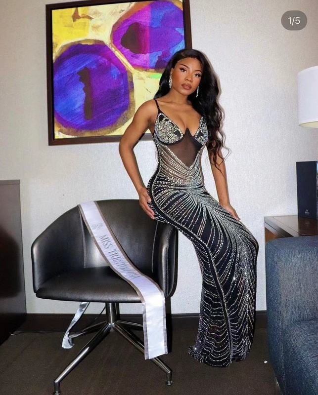 NOVANCE trendy items 2023 sexy see through black tassels shiny diamonds bridesmaid dresses ball gown evening dresses elegant