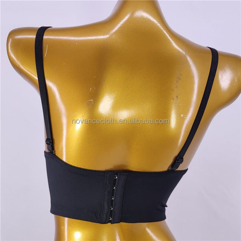 Novance Women Tops 2023 Shiny Sky Blue Crystal Fishbone Sling Singing And Dancing Stage Performance Sexy Camisole Ladies Clothes