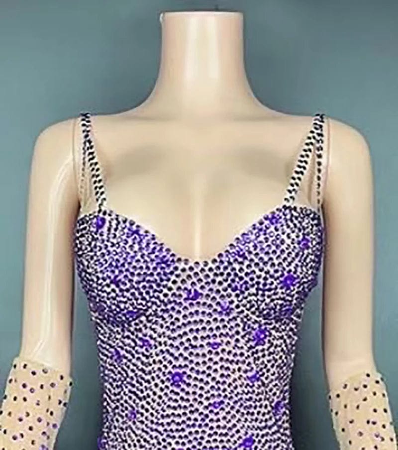 NOVANCE Y1738-N women dress wholesale women's jumpsuit with rhinestones sexy short jumpsuits for party for club
