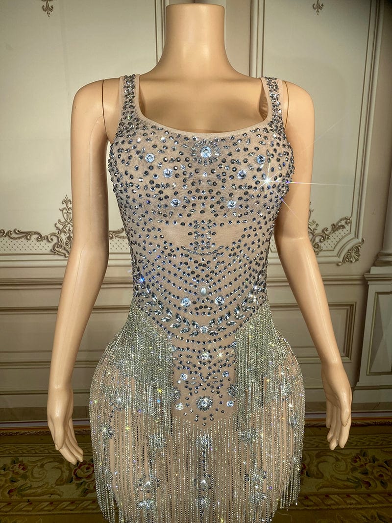 Novance Y2904 Ball Gown Evening Dress Suit Women With Tassels Prom Dress Ball Gown Elegant Wedding Birthday Party Wear 2023