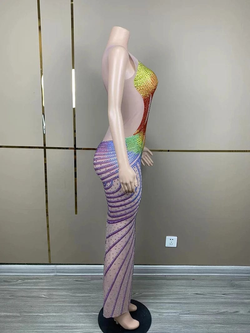 Novance Y3463 New Clothes Wholesale Sexy Outfits Female Party Long Dress Bodycon Women Dress Unique Design  Light Color Dresses